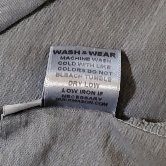 Buck Mason Slub Curved Hem Crewneck T-Shirt Tee Shirt L Grey New - Picture 6 of 9